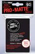 Pro-Matte Small 60-count Deck Protector Pack: Black (DISPLAY 10)