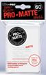 Pro-Matte Small 60-count Deck Protector Pack: White