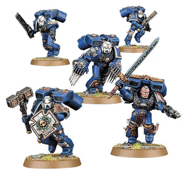 Warhammer 40K: Space Marine Vanguard Veteran Squad