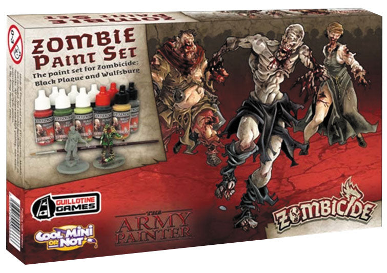 Warpaints: Zombicide Black Plague Paint Set