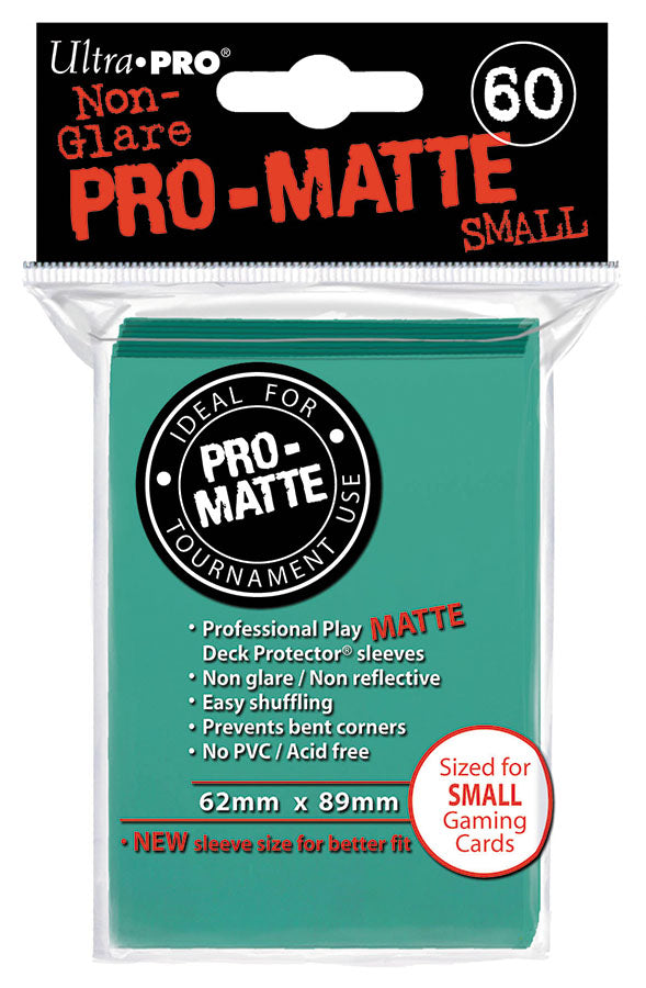 Pro-Matte Small Deck Protectors: Aqua (60)