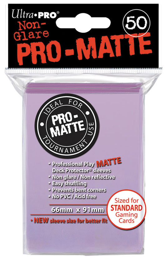 Pro-Matte Standard Deck Protectors: Lilac (50)