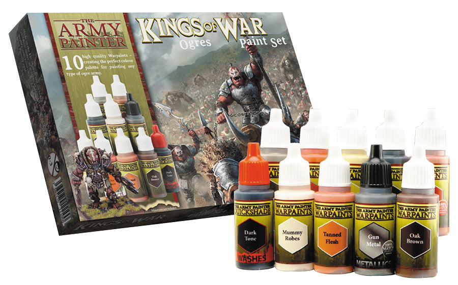 Warpaints: Kings of War Ogres Paint Set (10)