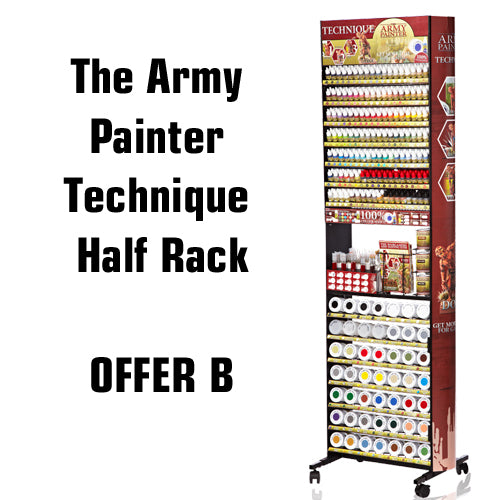 The Army Painter Technique Half Rack