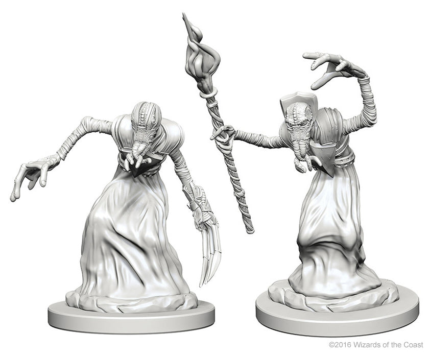 Dungeons & Dragons: Nolzur's Marvelous Unpainted Miniatures - W01 Mindflayers