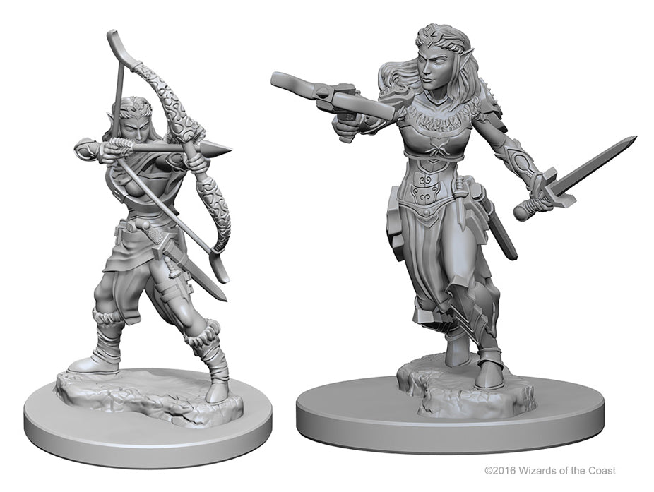 Dungeons & Dragons Nolzur`s Marvelous Unpainted Miniatures: W1 Elf Female Ranger