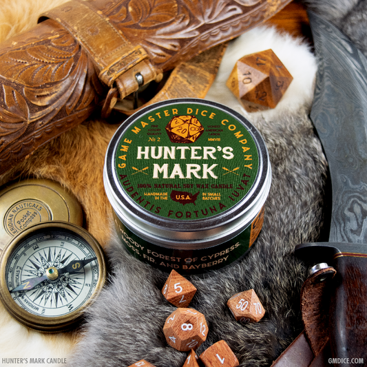 Hunter's Mark Gaming Candle