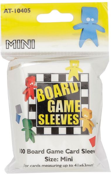 Mini Board Game Sleeves 41mm x63mm (100) (DISPLAY 10)