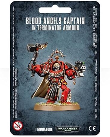 40K: Blood Angels Captain In Terminator Armour