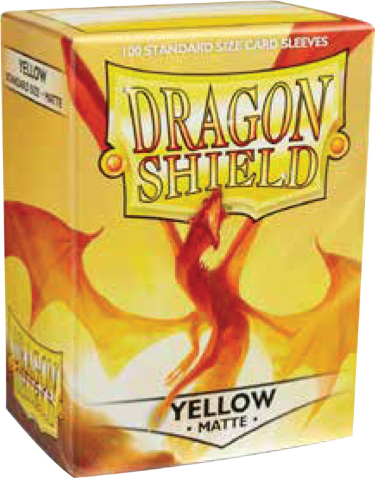 Dragon Shield: Yellow Matte (100)