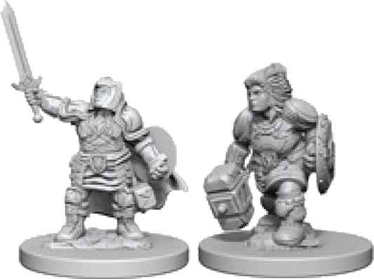 Dungeons & Dragons: Nolzur's Marvelous Unpainted Miniatures - W03 Dwarf Female Paladin