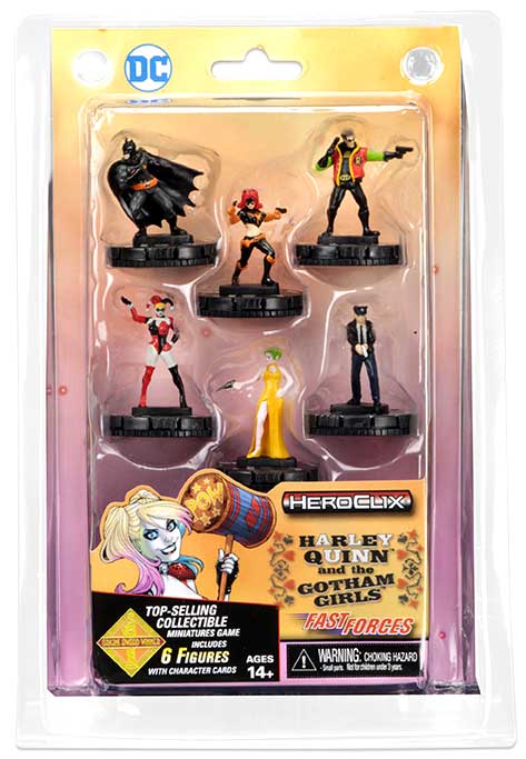 HeroClix: DC Harley Quinn and the Gotham Girls Fast Forces