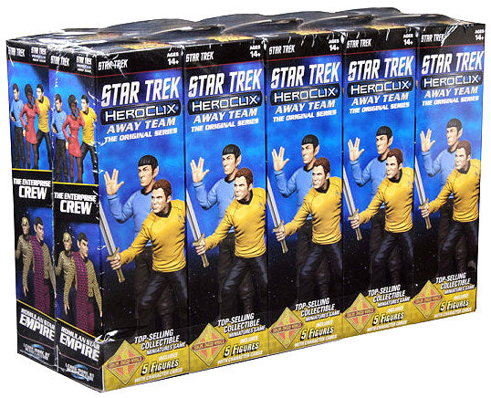 Star Trek HeroClix: Away Team The Original Series Booster Brick