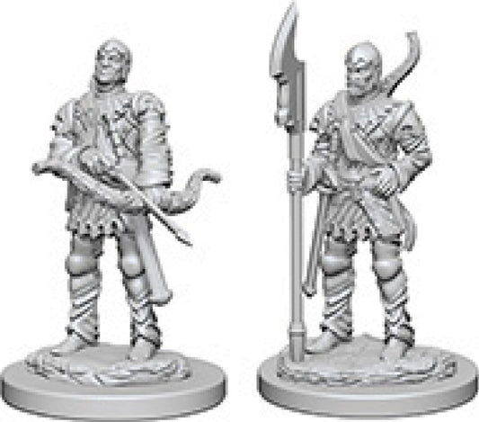 Pathfinder Deep Cuts Unpainted Miniatures: W4 Town Guards