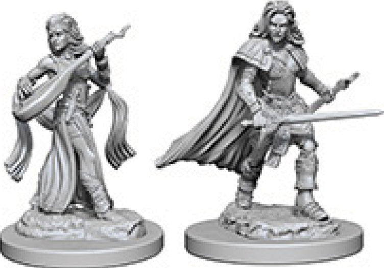 Pathfinder Deep Cuts Unpainted Miniatures: W04 Human Female Bard