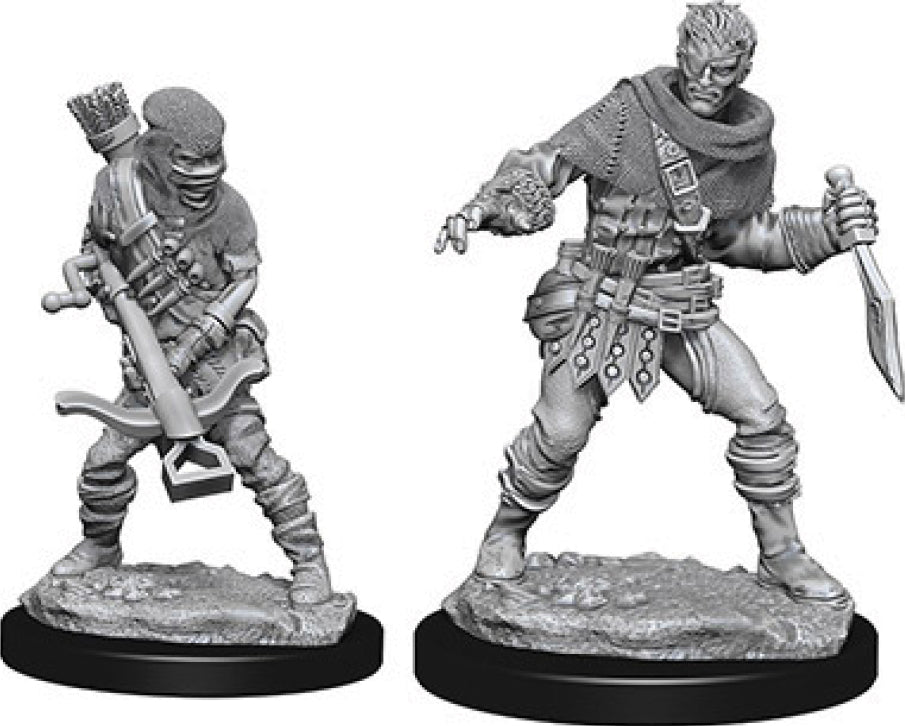 WizKids Deep Cuts Unpainted Miniatures: W04 Bandits