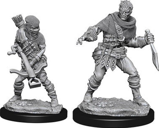 WizKids Deep Cuts Unpainted Miniatures: W4 Bandits