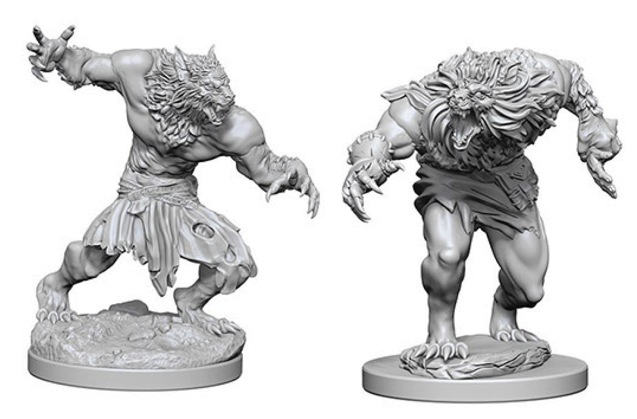 Dungeons & Dragons Nolzur`s Marvelous Unpainted Miniatures: W4 Werewolves