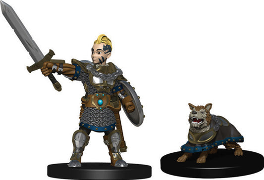 WizKids Wardlings: W02 Boy Fighter & Battle Dog