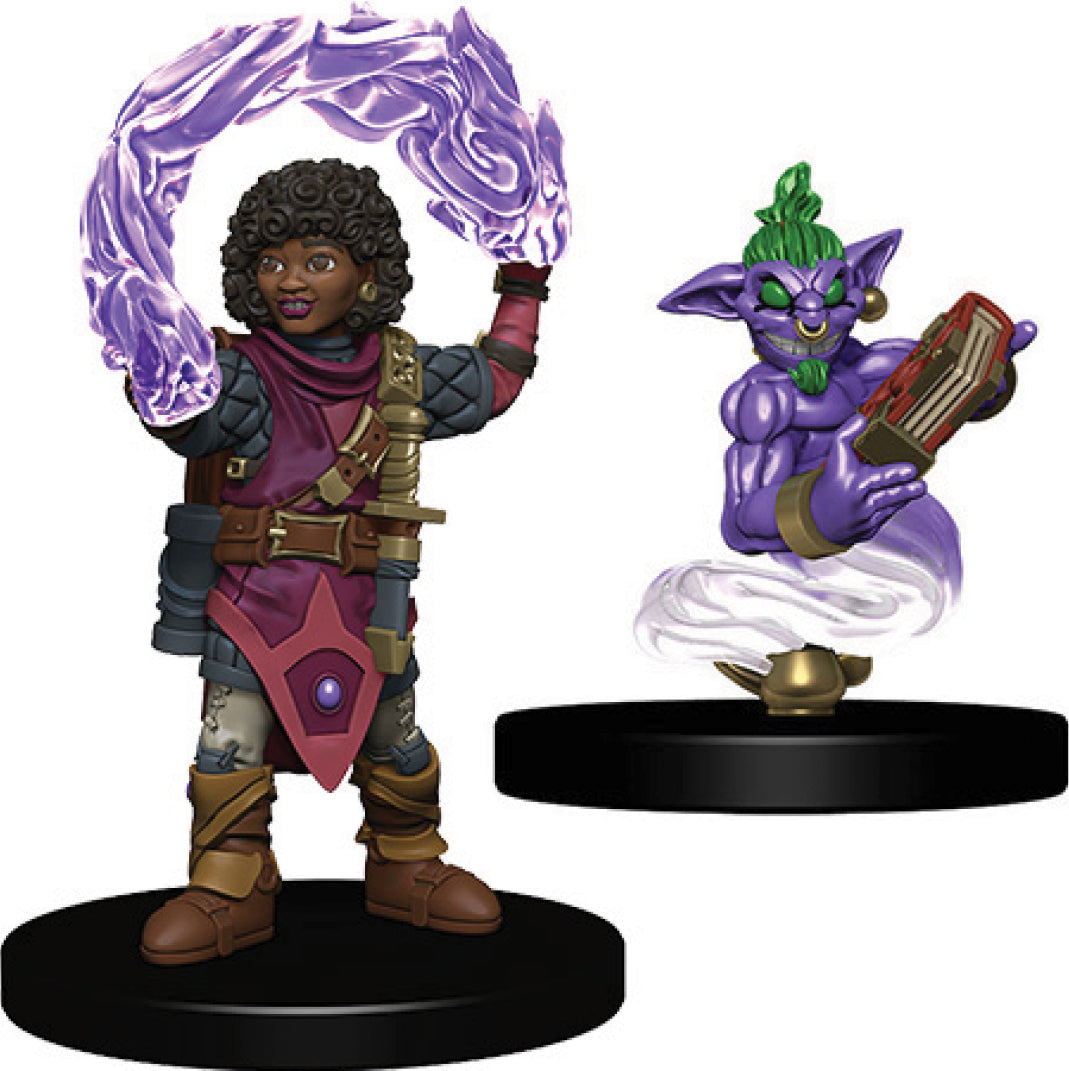 WizKids Wardlings: W02 Girl Wizard & Genie