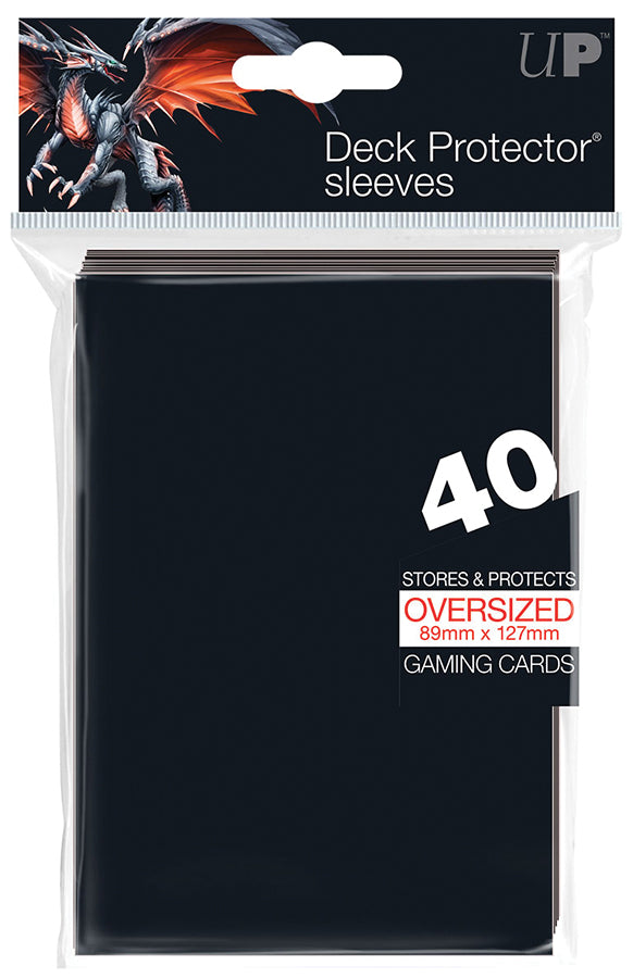 Oversized Deck Protectors: Black (40)