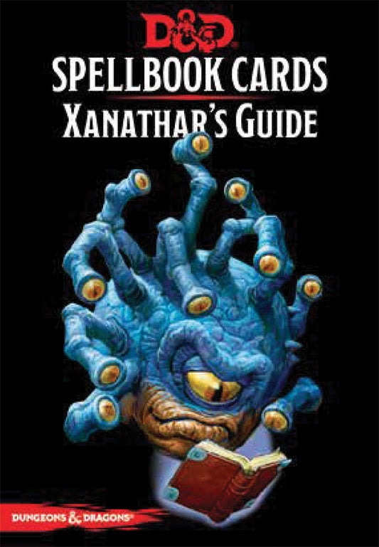 Dungeons & Dragons 5E RPG:  Spellbook Cards - Xanathar`s Guide Deck