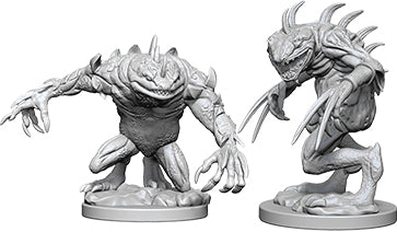 Dungeons & Dragons Nolzur`s Marvelous Unpainted Miniatures: W5 Grey Slaad & Death Slaad