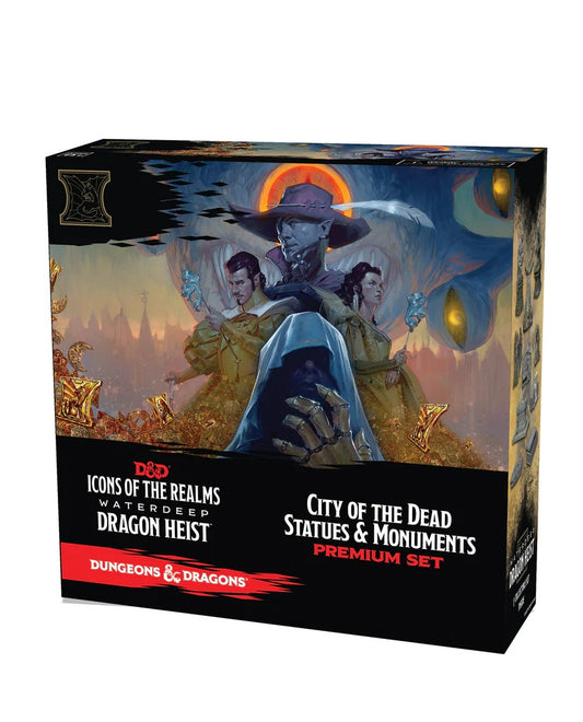 Dungeons & Dragons: Icons of the Realms Set 09 Waterdeep Dragon Heist - City of the Dead Case Incentive