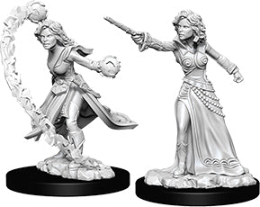 Pathfinder Battles: Human Wizard (Female)