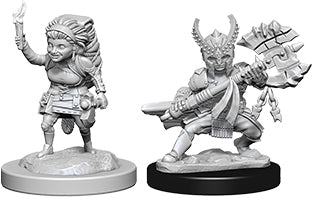 Dungeons & Dragons Nolzur`s Marvelous Unpainted Miniatures: W6 Female Halfling Fighter