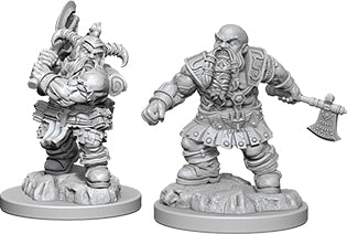 Dungeons & Dragons: Nolzur's Marvelous Unpainted Miniatures - W06 Dwarf Male Barbarian