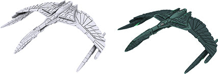 Star Trek Deep Cuts Unpainted Ships: Valdore Class