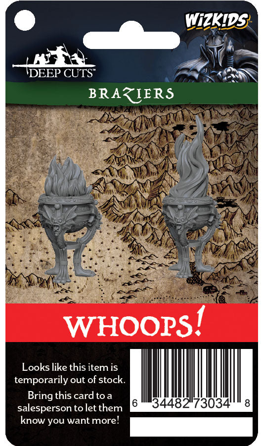 WizKids Unpainted Miniatures: Retailer Reorder Cards Waves 1-6