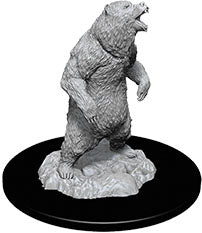 WizKids Deep Cuts Unpainted Miniatures: W07 Grizzly