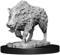 WizKids Deep Cuts Unpainted Miniatures: W7 Wild Boar