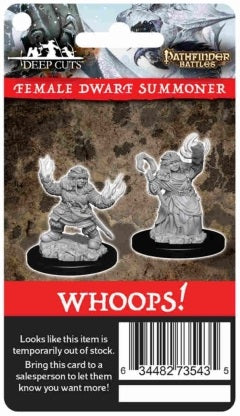 WizKids Unpainted Miniatures - Retailer Reorder Cards W07 (Dungeons & Dragons: Nolzur's Marvelous)