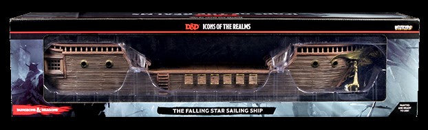 Dungeons & Dragons Fantasy Miniatures: Icons of the Realms The Falling Star Sailing Ship