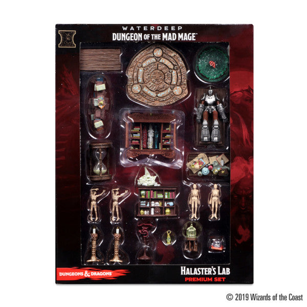 Dungeons & Dragons: Icons of the Realms Set 11 Waterdeep - Dungeon of the Mad Mage Halaster`s Lab Preimum Set