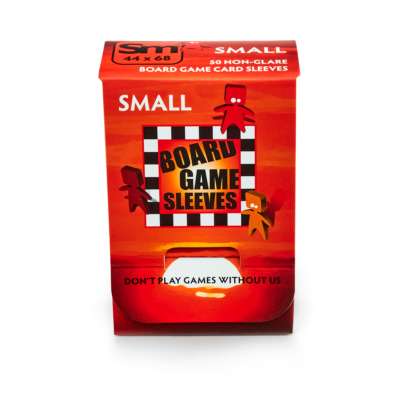 No Glare Small Board Game Sleeves (44x68mm) (50) (DISPLAY 10)