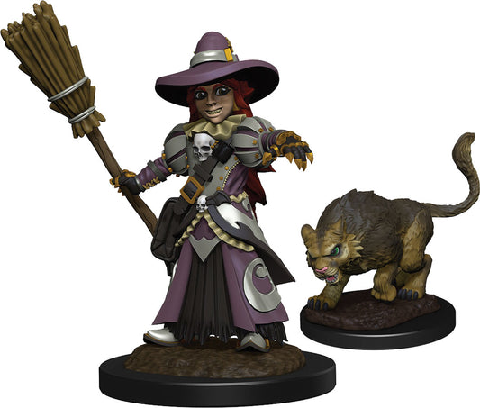 WizKids Wardlings: W03 Girl Witch & Witch`s Cat