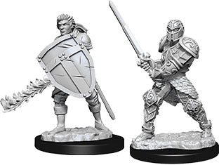 Dungeons & Dragons: Nolzur's Marvelous Unpainted Miniatures - W08 Male Human Fighter