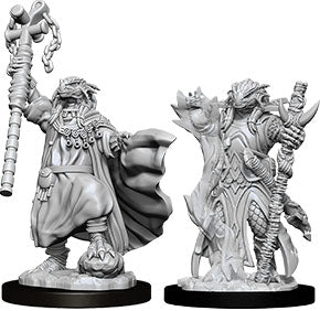 Dungeons & Dragons: Nolzur's Marvelous Unpainted Miniatures - W08 Dragonborn Female Sorcerer