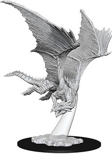 Dungeons & Dragons: Nolzur's Marvelous Unpainted Miniatures - W09 Young Bronze Dragon