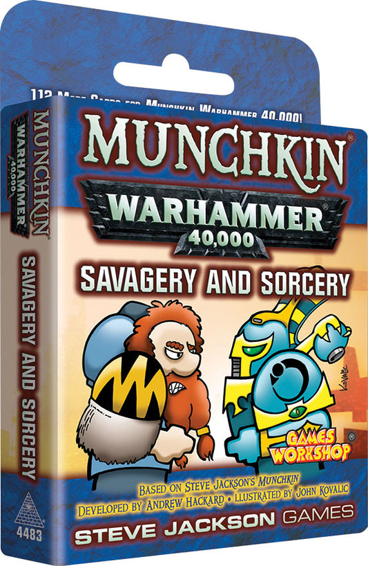 Munchkin Warhammer 40K - Savagery and Sorcery Expansion