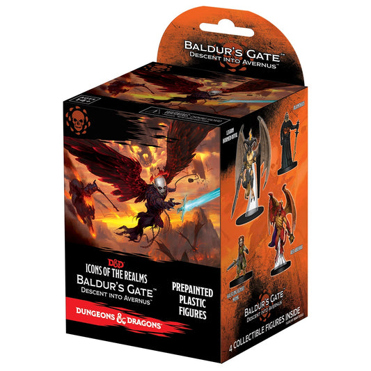 Dungeons & Dragons: Icons of the Realms Set 12 Baldur`s Gate Descent into Avernus Booster Brick (8)