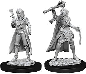 Dungeons & Dragons: Nolzur's Marvelous Unpainted Miniatures - W10 Female Elf Cleric