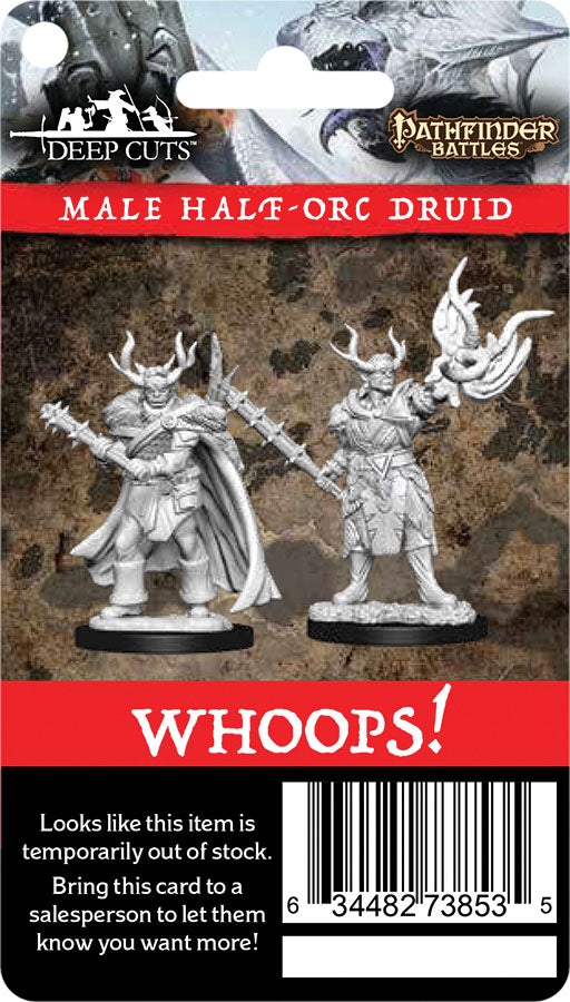 WizKids Unpainted Miniatures: Retailer Reorder Cards W10 (Pathfinder Battles/WizKids Deep Cuts)