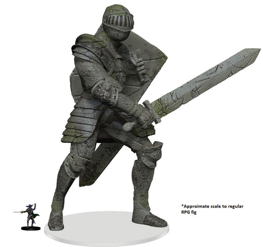 Dungeons & Dragons Fantasy Miniatures: Icons of the Realm Walking Statue of Waterdeep The Honorable Knight