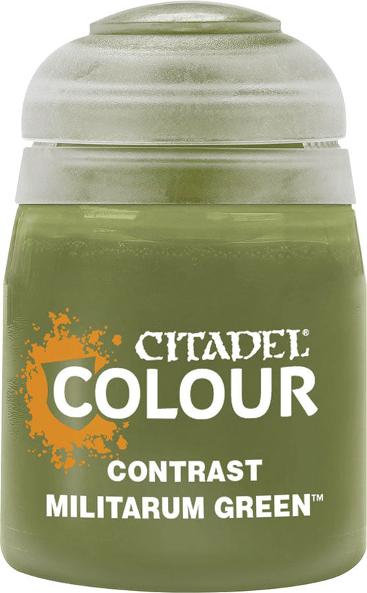 Citadel Paint: Contrast - Militarum Green