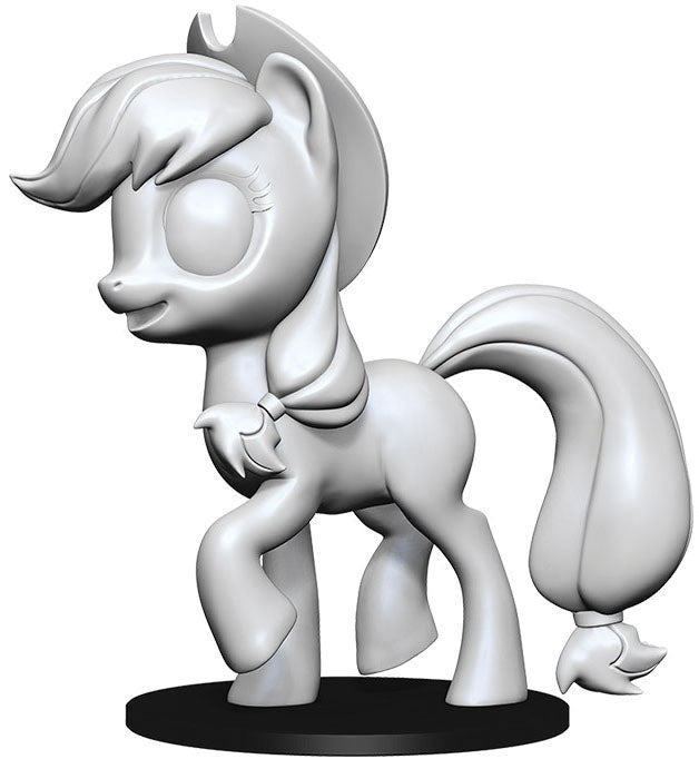 My Little Pony Deep Cuts Unpainted Miniatures: Apple Jack